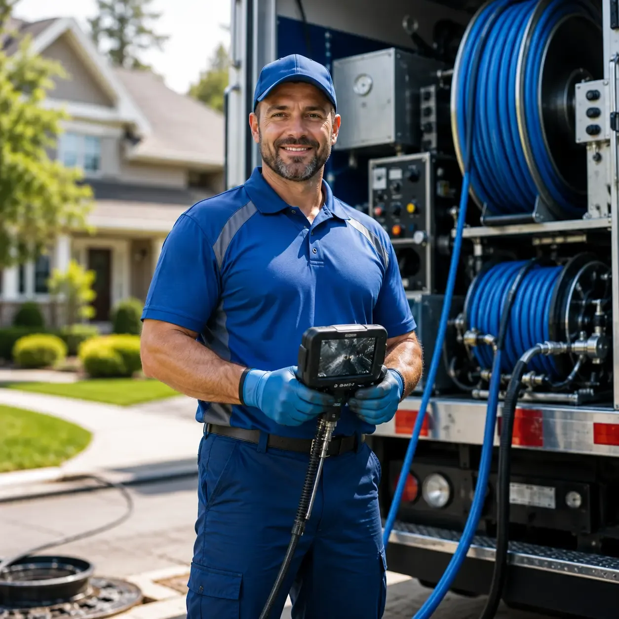 Local outdoor drain cleaning specialists in Quincy, MI